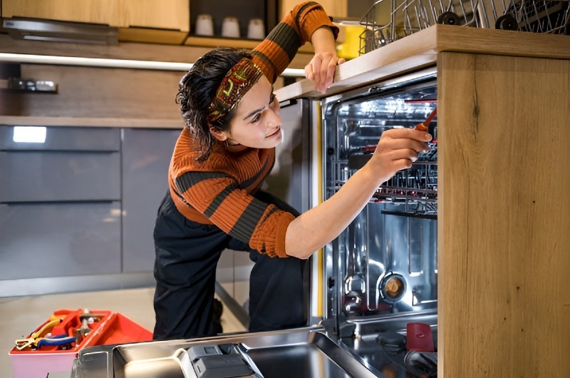 Dishwasher repair in Crest